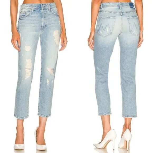 Mother The Trickster Ankle Jeans - Picture 1 of 8